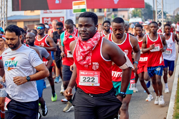 The marathon saw many Kenyan athletes pick up medals