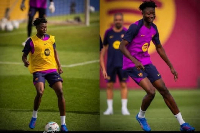 Hafiz Gariba has joined Barcelona's senior team for training