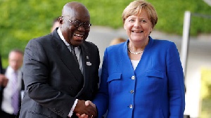 Akufo Addo Merkel Congratulates