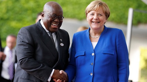 Akufo-Addo congratulated Chancellor Angela Merkel on her victory in a statement.