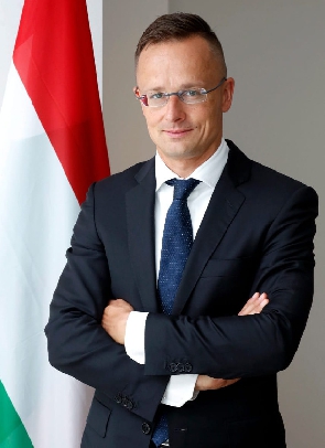 Hungary’s Minister for Foreign Affairs and Trade, Péter Szijjártó