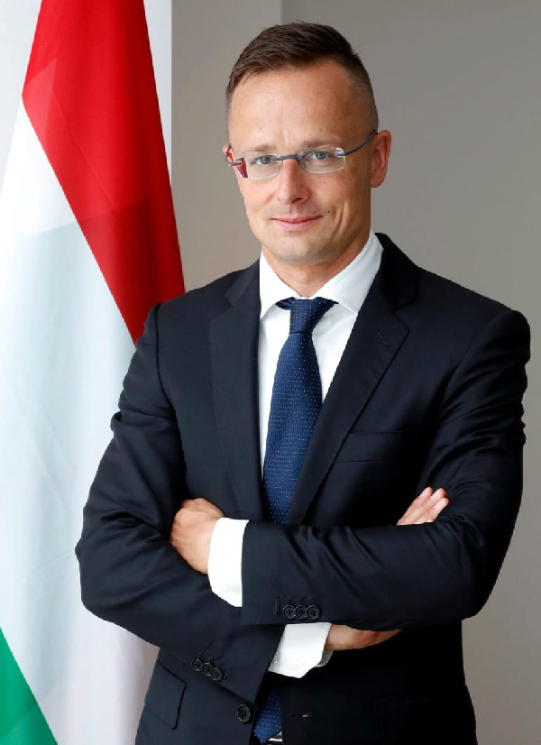 Hungary’s Minister for Foreign Affairs and Trade, Péter Szijjártó