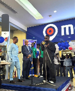 Ghanaian musician Sarkodie was present at the event