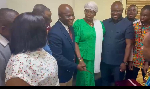 Some of the MPs in a photogrpah with Hajia Zuwera