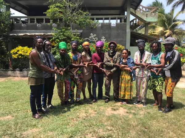 Some members of Rastafari Council, Ghana