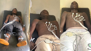 Players of Abakaliki FC having their medicals Players of Abakaliki FC having their medicals