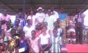 The children were awarded after a Bible quiz