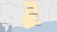 A map of Kintampo