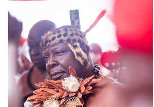 Togbui Adzongaga Amenya Fiti V is the Paramount Chief of the Aflao Traditional Area