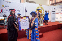 Andowa Ama Buabeng has made history as the first student of TTU to graduate with a Master's Degree