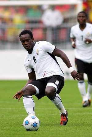 Michael Essien With Ball Holland