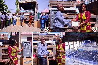 Scenes from the donation to the Ghana Medical Trust Fund (GMTF)