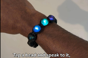 The Makoma bead helps people to communicate to their loved ones The Makoma bead helps people to communicate to their loved ones