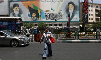 A file photo of the streets of Iran