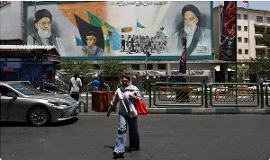 A file photo of the streets of Iran