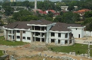 The uncompleted Veep house