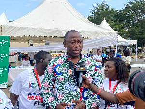 Dr. Opoku Ware Ampomah is the CEO of the Korle-Bu Teaching Hospital