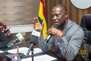 Emmanuel Armah-Kofi Buah is the Minister of Lands and Natural Resources
