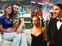 Messi and Antonella; Zlantan Ibrahimović and Helena Seger