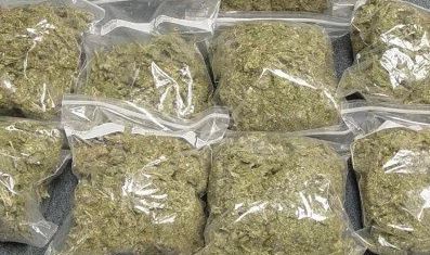 Three bags of Indian hemp were discovered upon inspection of the vehicle