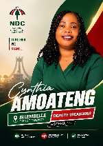 NDC Polls: Cynthia Amoateng vies for Deputy Treasurer in Ellembelle