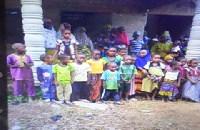 Fulani children stranded at Basari line