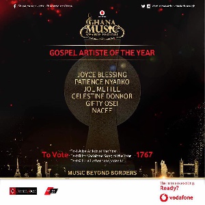 Joe Mettle has been nominated for this year's Ghana Music Awards