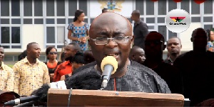 Vice President, Bawumia read the tribute on behalf of governent