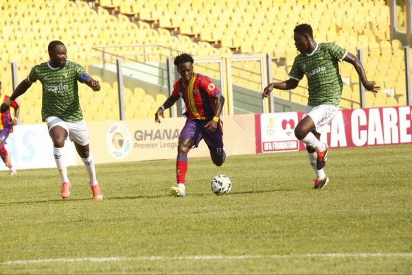 Match Report: Hearts of Oak drop points at home against Bibiani Gold Stars