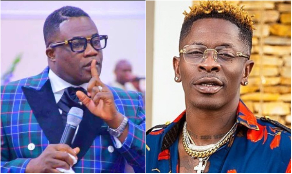 Archbishop Kofi Adonten Boateng and Shatta Wale