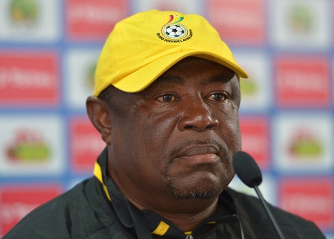 Samuel Kwasi Fabin, coach of Ghana during the 2017 Under 17 Africa Cup of Nations Finals