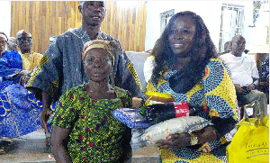 The donation formed part of KAAF University’s annual giving programme