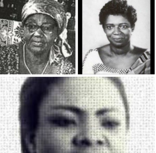 Three of the ten women, Sophia Doku, Regina Asamany and Susanna Alhassan