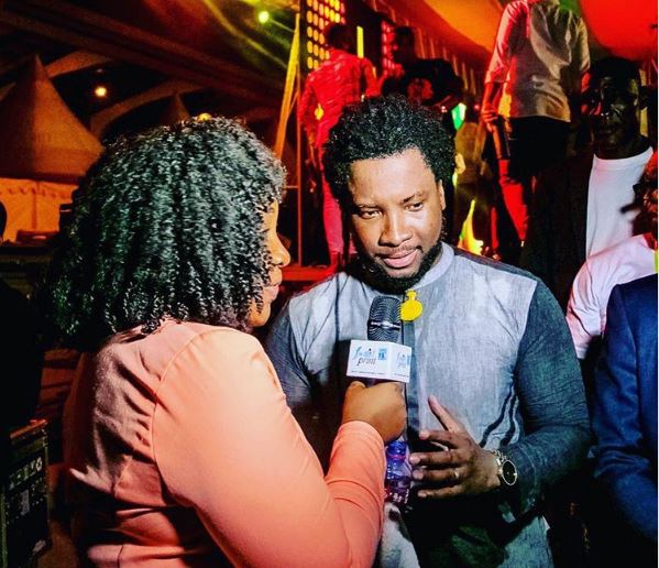 Sonnie Badu during an interview