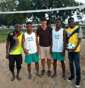 Footvolley is expected to add another flavor to Ghanaian sports