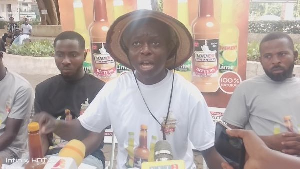 Moses Onya is the President of the Beverage Consumers and Bar Owners Association of Ghana