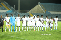 Players of the Ghana U-20 team