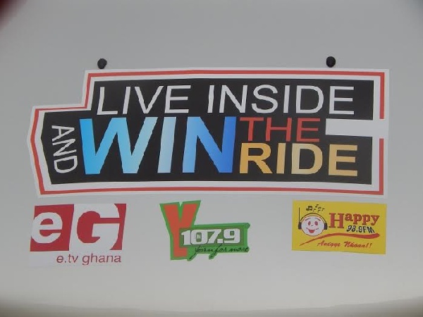 Live Inside And Win a Car promotion