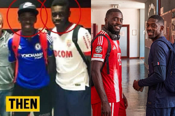 Dembele and Upamecano were classmates back in school