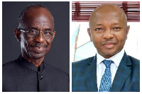 Ras Mubarak (R) has accused Aseidu Nketiah of being a dictator