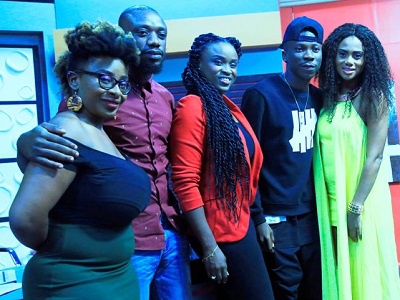 cfz(L-R) Akosua Hanson, Eugene Osafo-Nkansah, Jessica Opare Saforo, Stonebwoy and Chantelle Asante