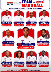 Newly Jomoro NPP Constituency Executives
