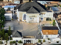 The US says Abu Trica allegedly built the mansion with proceeds from the romance scam