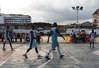 Heavy rains have affected games in the Accra Basketball League