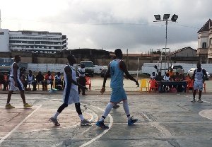 Heavy rains have affected games in the Accra Basketball League