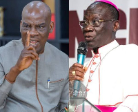 Bishop Gyamfi (R) said Haruna Iddrisu (L) chased them out