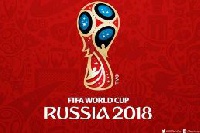 The FIFA World Cup logo for the Russia 2018 edition