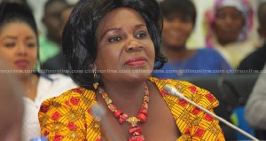 Cecilia Abena Dapaah, Minister of Sanitation and Water Resources