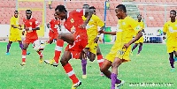 Medeama and Kotoko played in the FA Cup on Monday