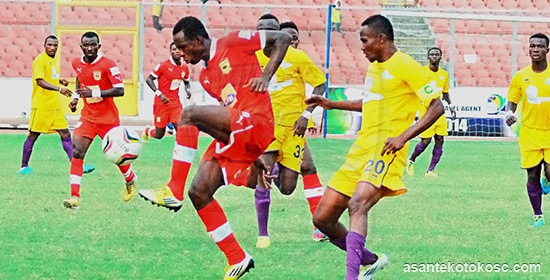 Medeama and Kotoko played in the FA Cup on Monday